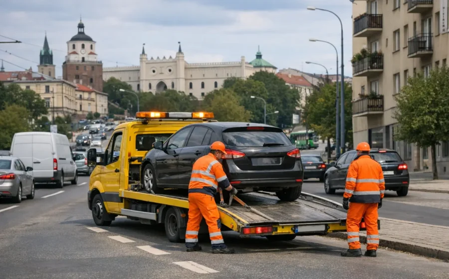 Jak wybrać pomoc drogową w Lublinie?